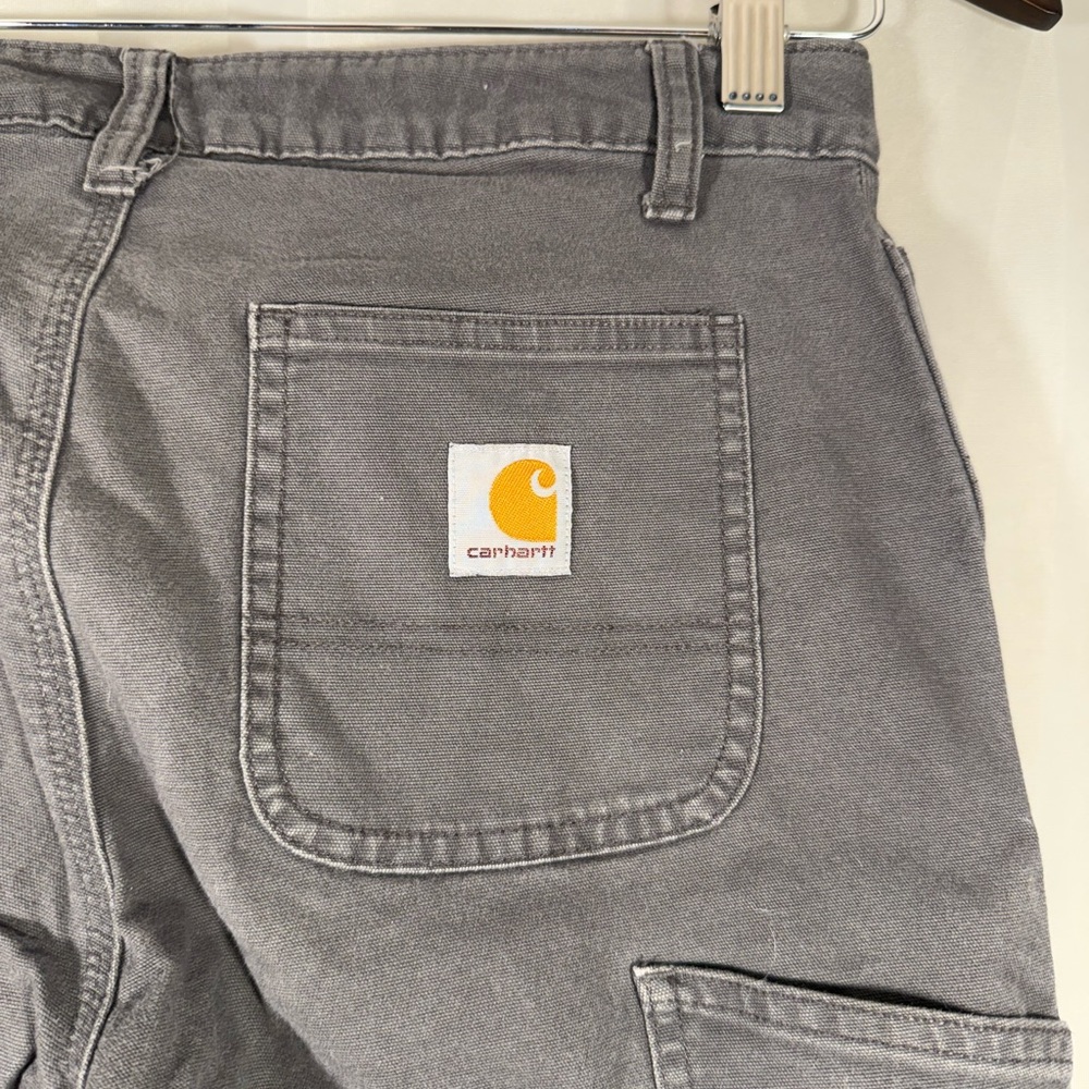 Carhartt Charcoal Utility Trousers